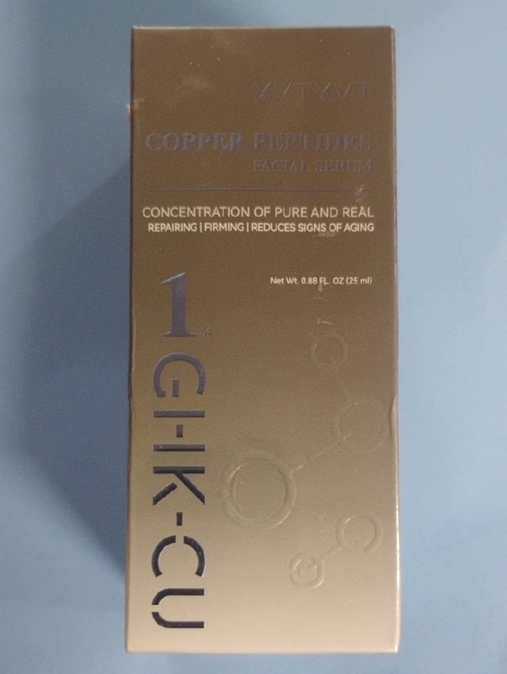 Copper Peptides Facial Serum - Gold Repair & Firming